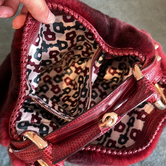 Gucci Horse Bit rabbit fur and lizard bag - Picture 7 of 11